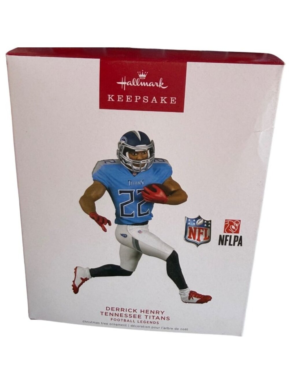 Hallmark Football Legends Derrick Henry Tennessee Titans Christmas Ornament